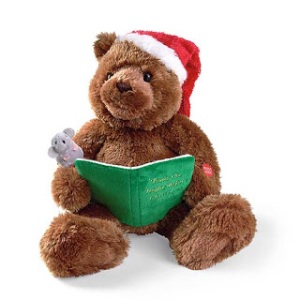 christmas book bear